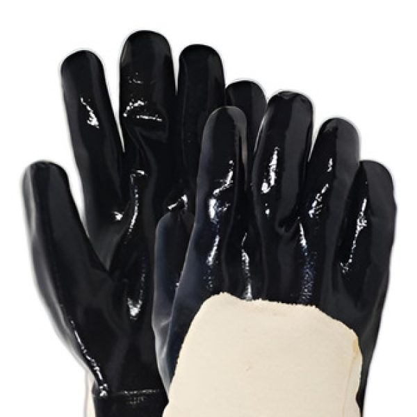 Guantes De Seguridad Nitrilo Trabajo Pesado Showa Best 7066